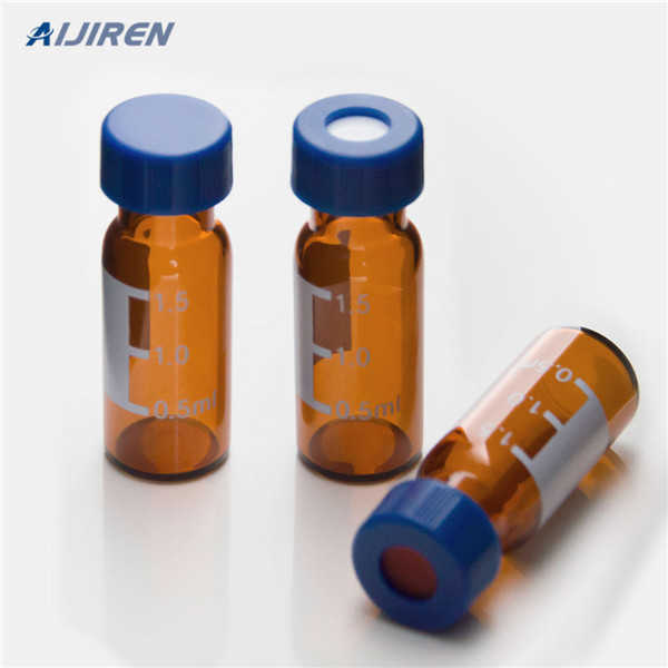 Free sample micro insert with mandrel interior and polymer feet for hplc vials Aijiren